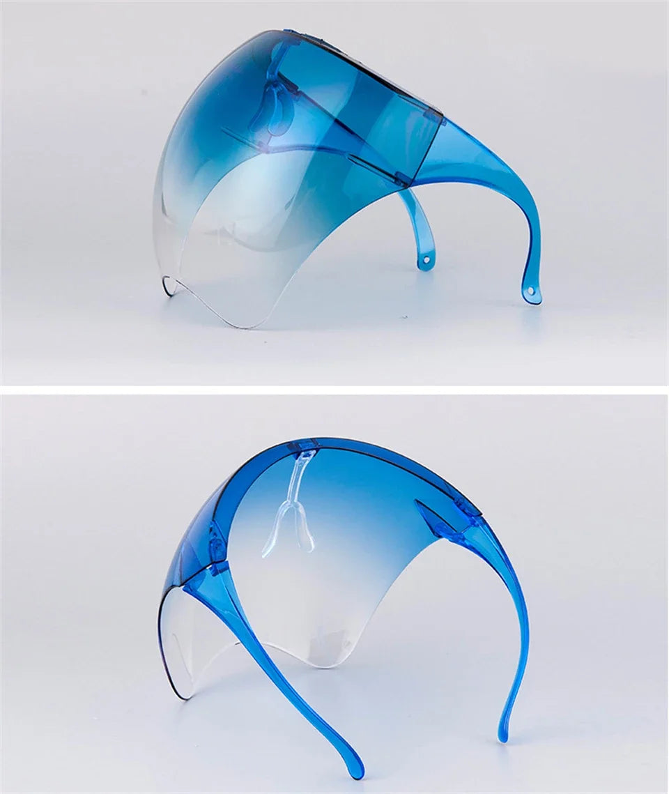 Face Shield Shades – Oversized Mirror Sunglasses