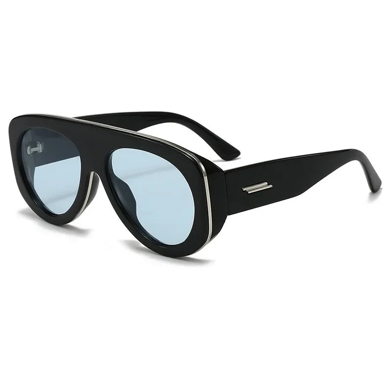 Do Not Perceive Me – Oversized Shield Sunglasses