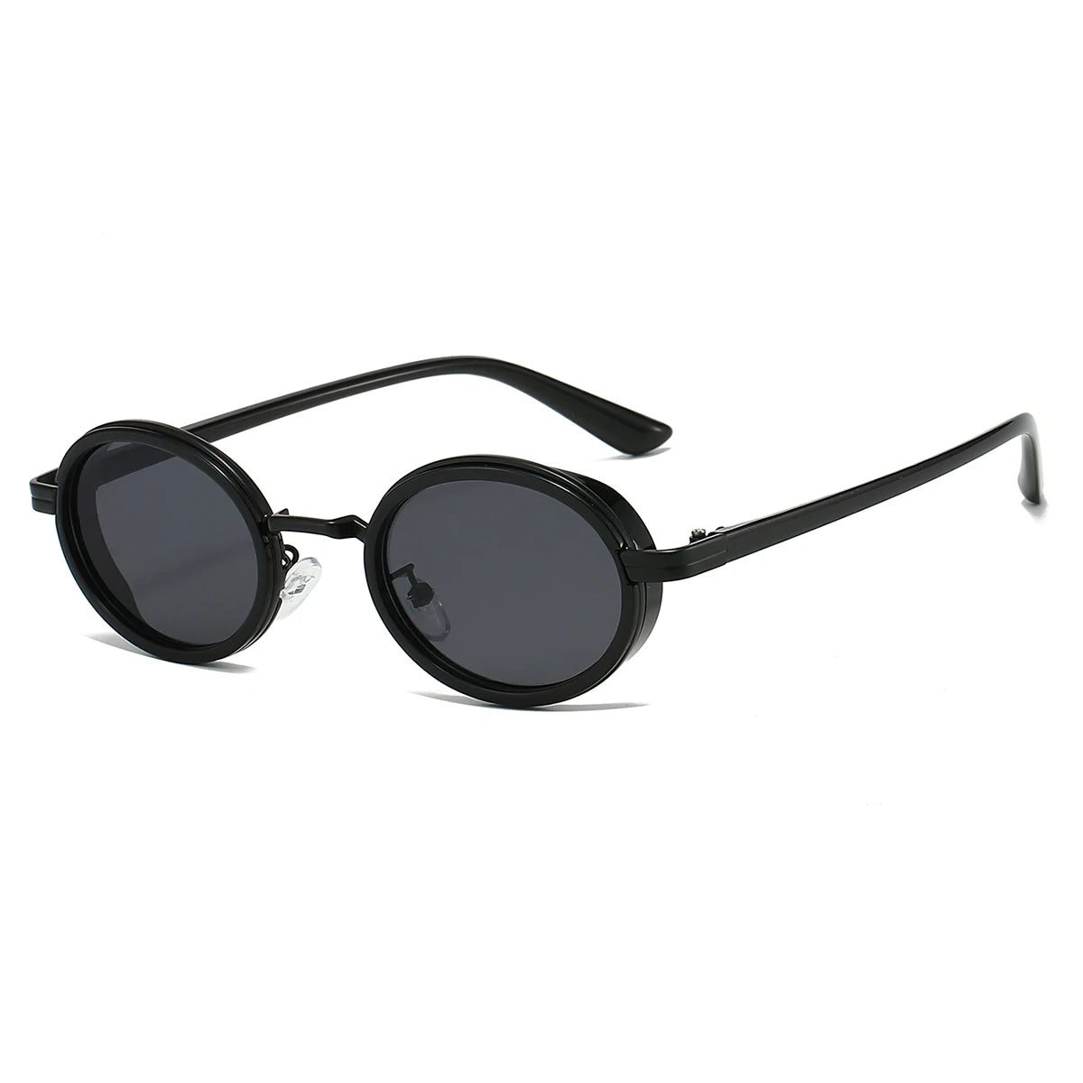 Pretentious On Purpose – Retro Oval Sunglasses