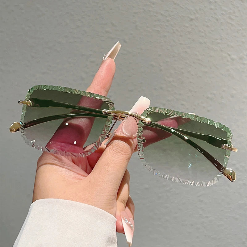 Main Character Shades – Diamond Cut Rimless