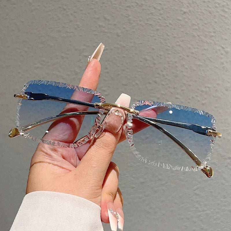 Main Character Shades – Diamond Cut Rimless