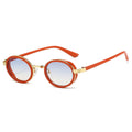 Pretentious On Purpose – Retro Oval Sunglasses