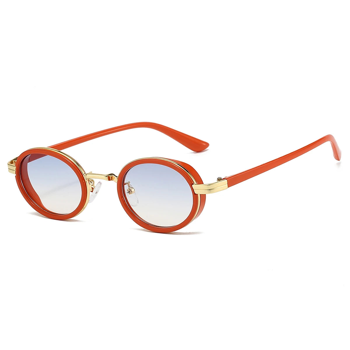 Pretentious On Purpose – Retro Oval Sunglasses