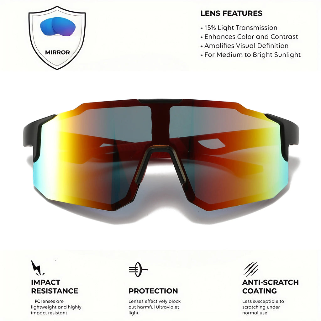 Zero Chill Shields – Sport Wraparound Sunglasses