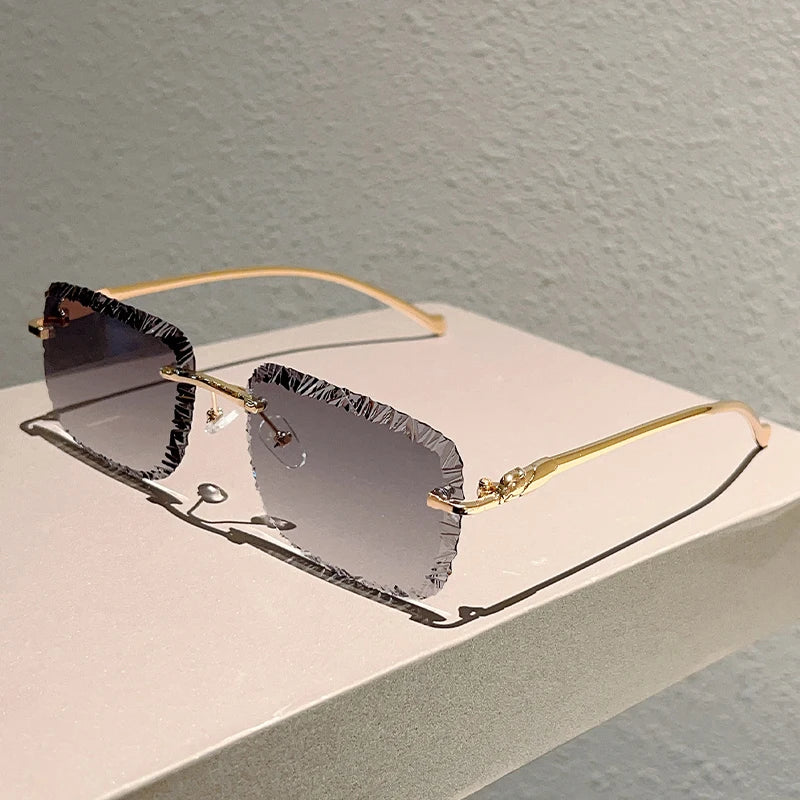 Main Character Shades – Diamond Cut Rimless