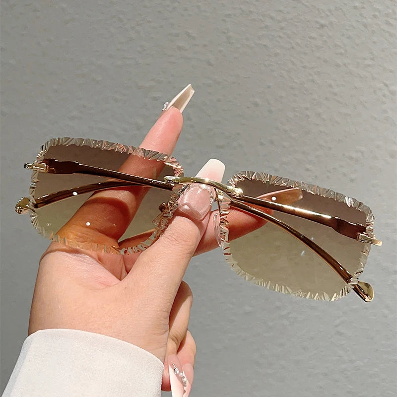 Main Character Shades – Diamond Cut Rimless