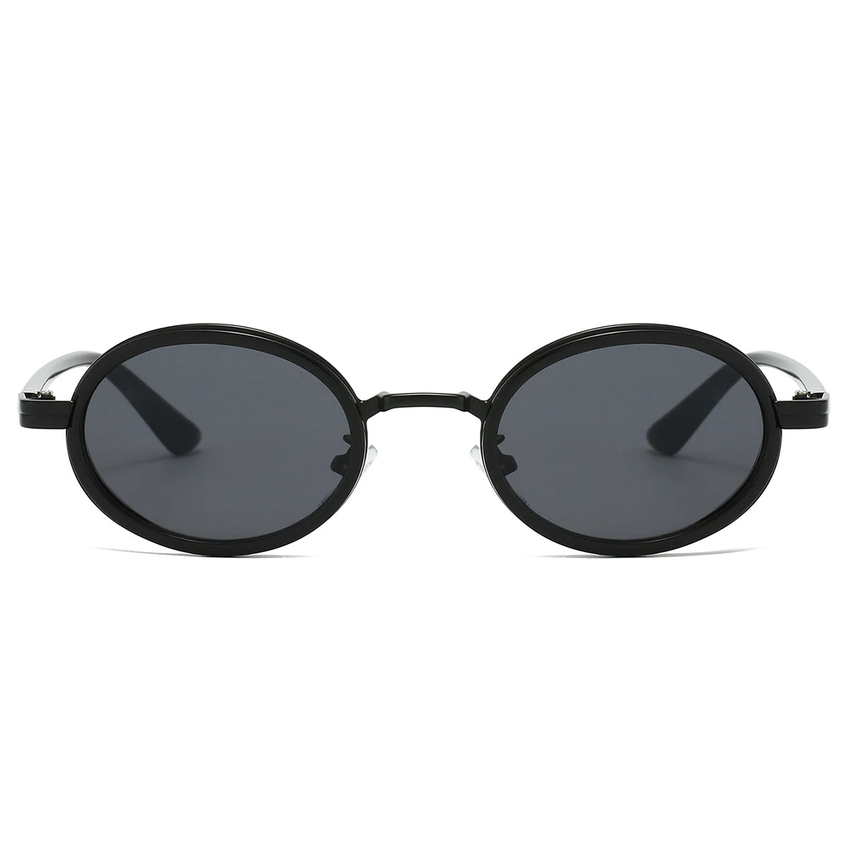Pretentious On Purpose – Retro Oval Sunglasses