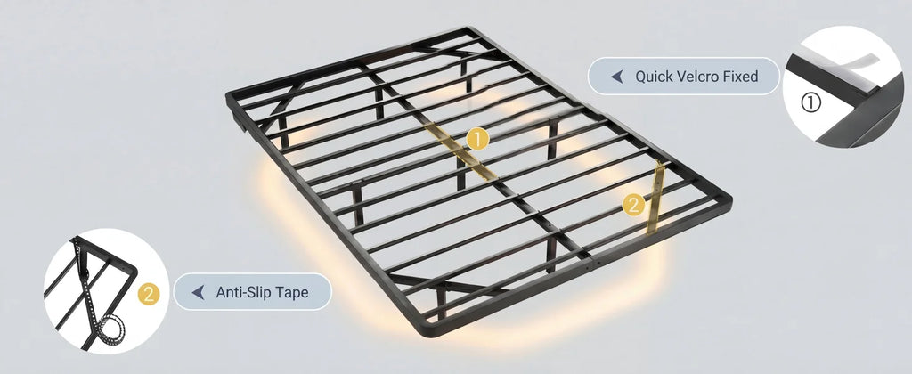The Levitate – Floating LED Bed Frame