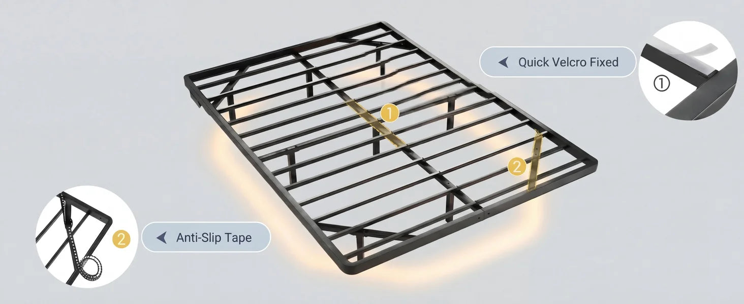The Levitate – Floating LED Bed Frame