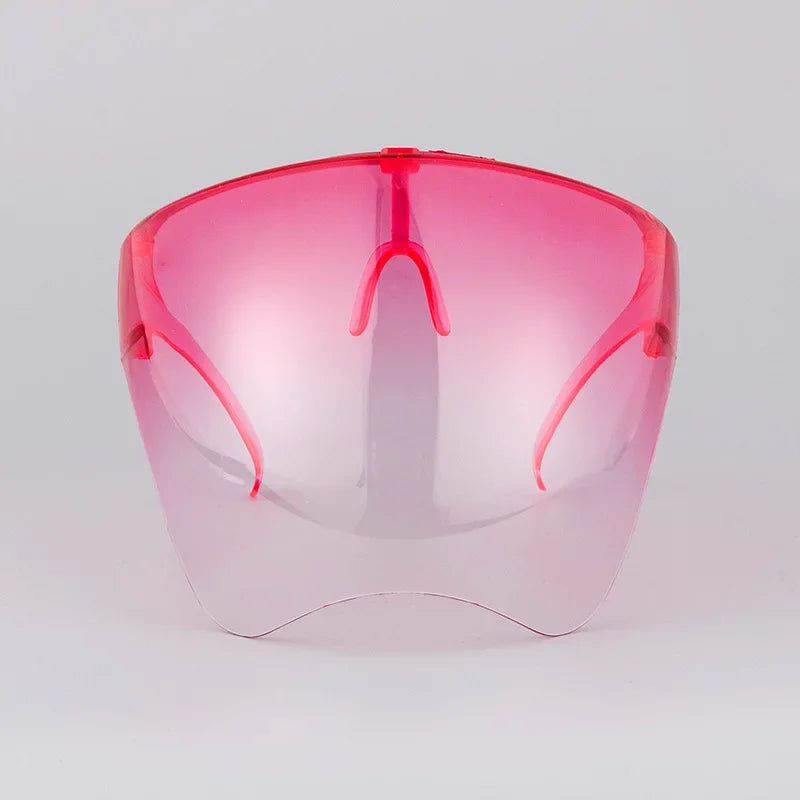 Face Shield Shades – Oversized Mirror Sunglasses