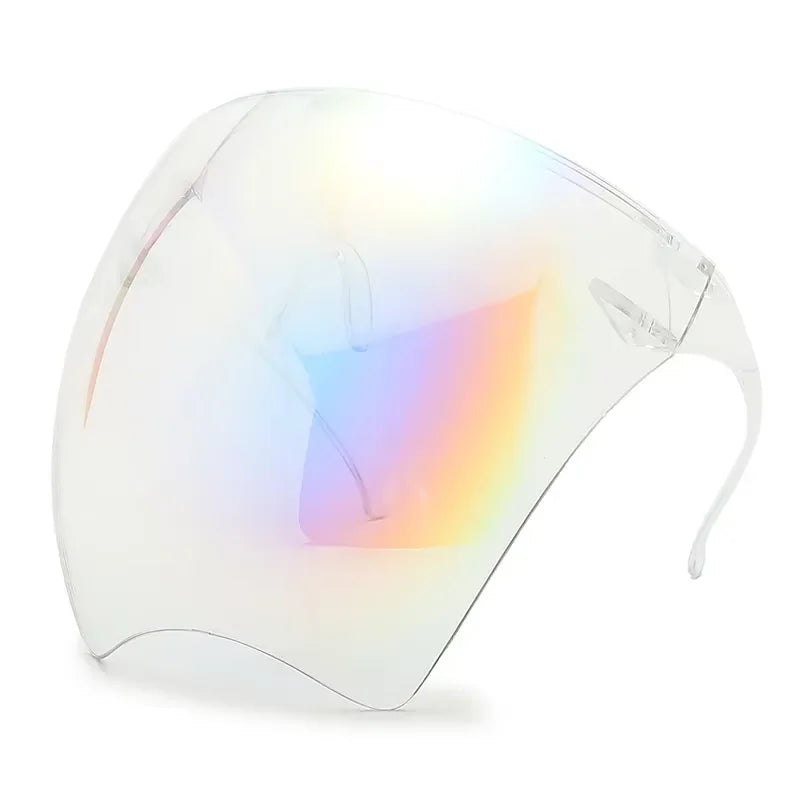 Face Shield Shades – Oversized Mirror Sunglasses