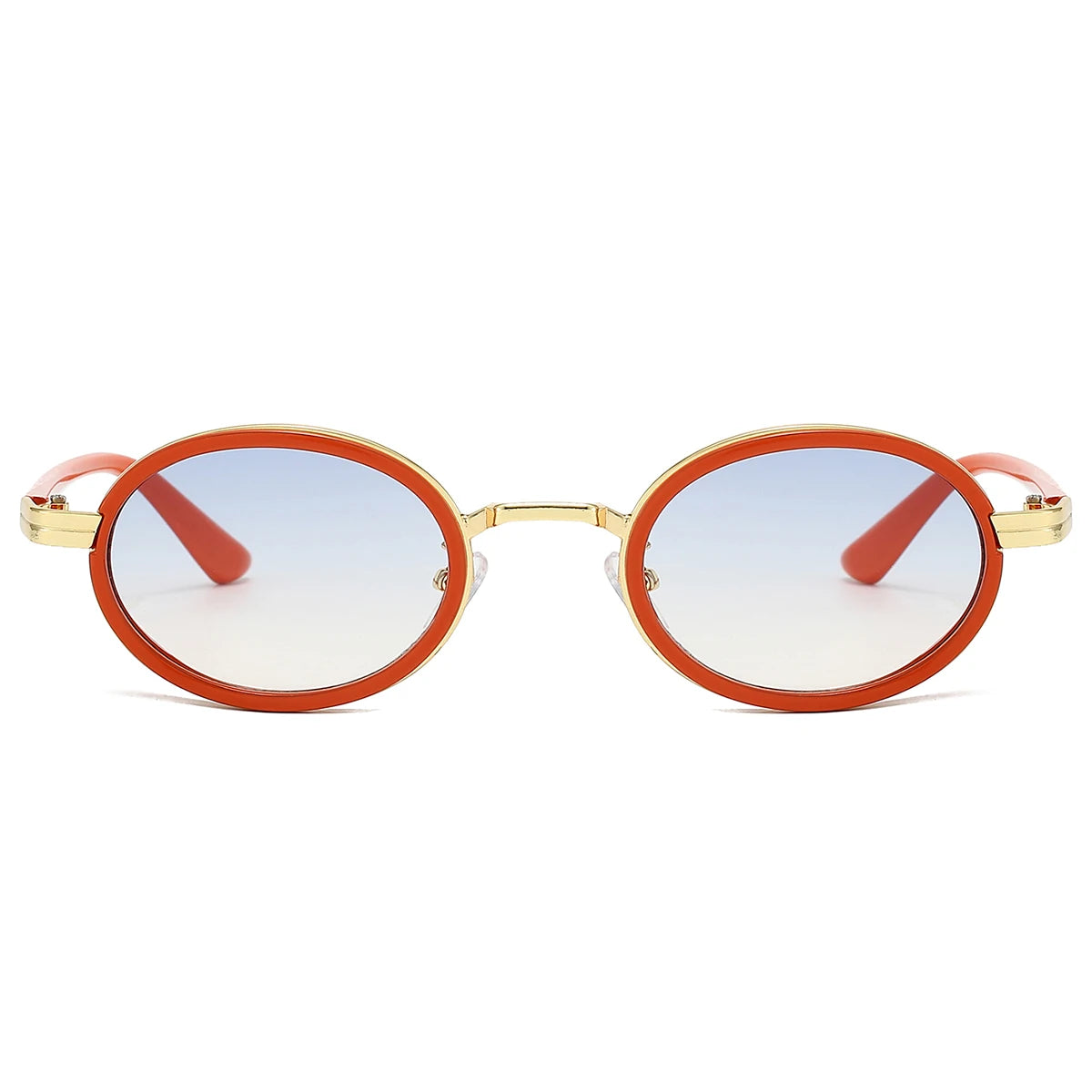 Pretentious On Purpose – Retro Oval Sunglasses
