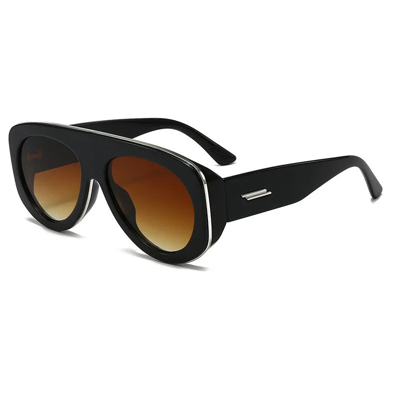 Do Not Perceive Me – Oversized Shield Sunglasses