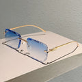 Main Character Shades – Diamond Cut Rimless