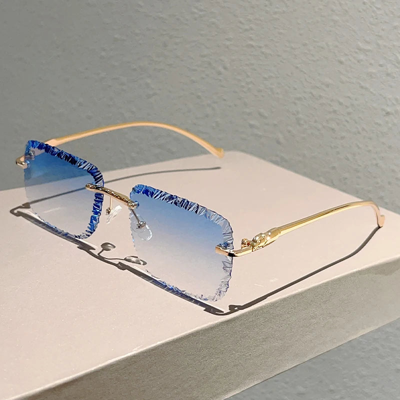 Main Character Shades – Diamond Cut Rimless