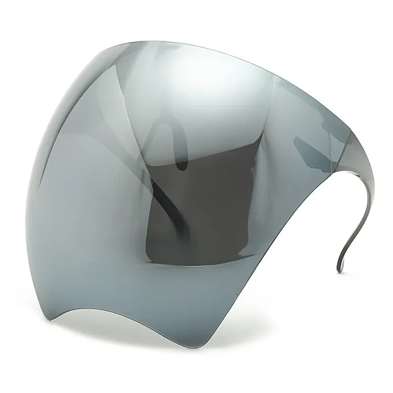 Face Shield Shades – Oversized Mirror Sunglasses