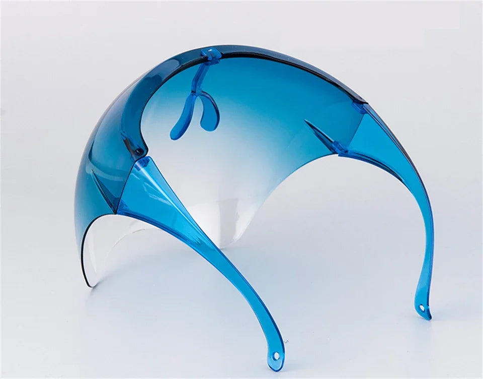 Face Shield Shades – Oversized Mirror Sunglasses